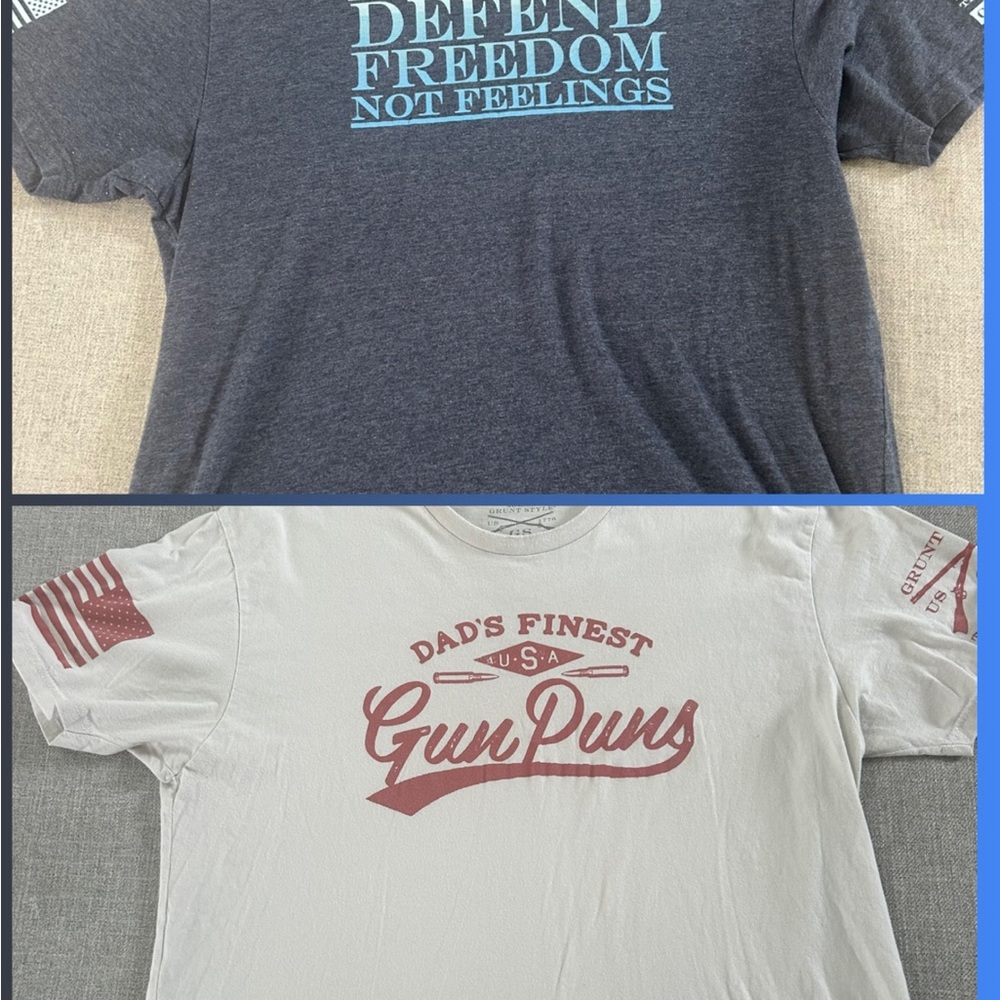Grunt Style Graphic T-Shirt Set - Great Father’s Day gift!